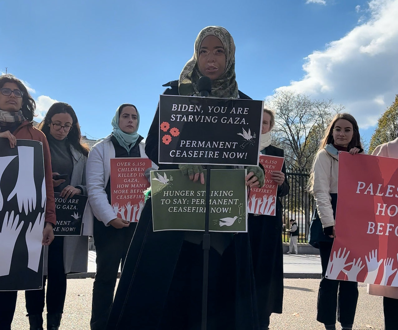 Hunger Strike Begins Outside the White House | Delaware Call